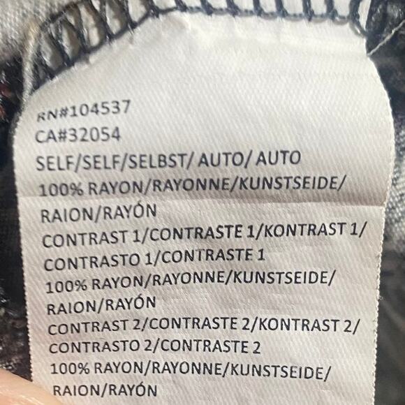 Anthropologie TINY Mollie Boho Tunic Mini Dress Drop Waist Long Sleeve Print XS - Picture 7 of 8